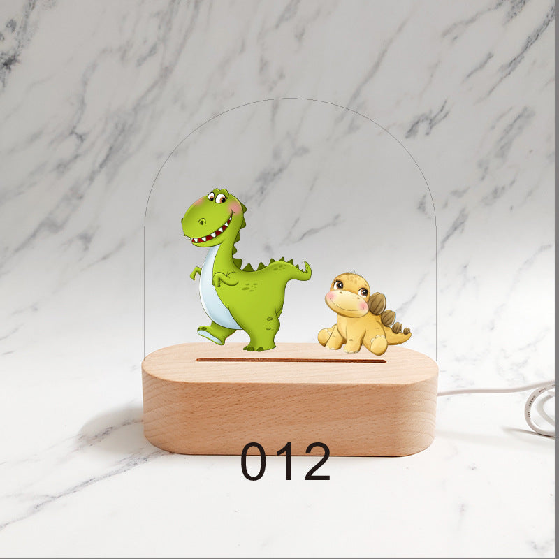 Gepersonaliseerd Geboorte Nachtlampje Aangepaste Naam