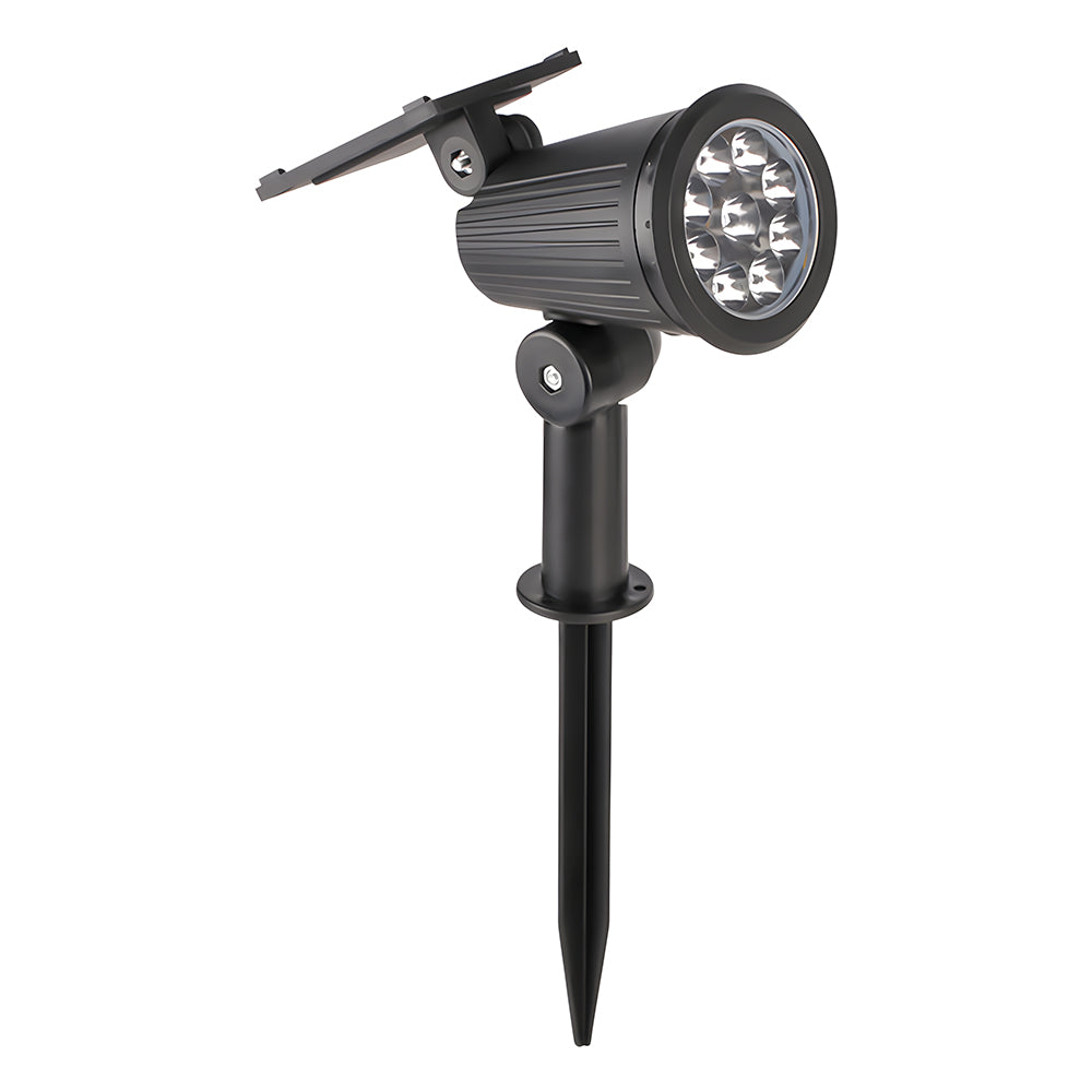 Zonne-energie Moderne Zwarte Buitenstaander Verlichting