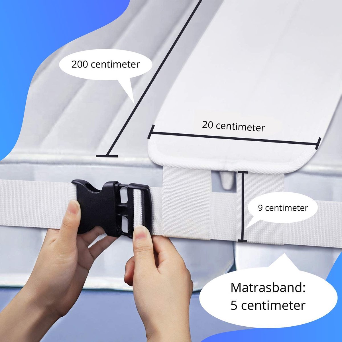 Matraswig – Houd je Matras Op Zijn Plek Zonder Schuiven