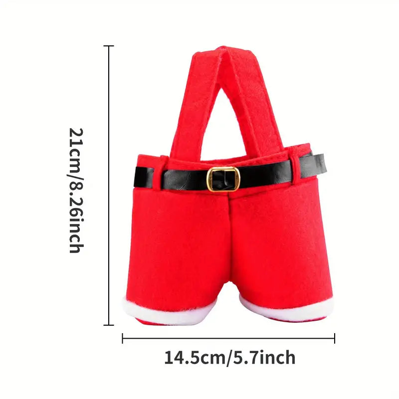 Christmas Kerstmanbroek tas