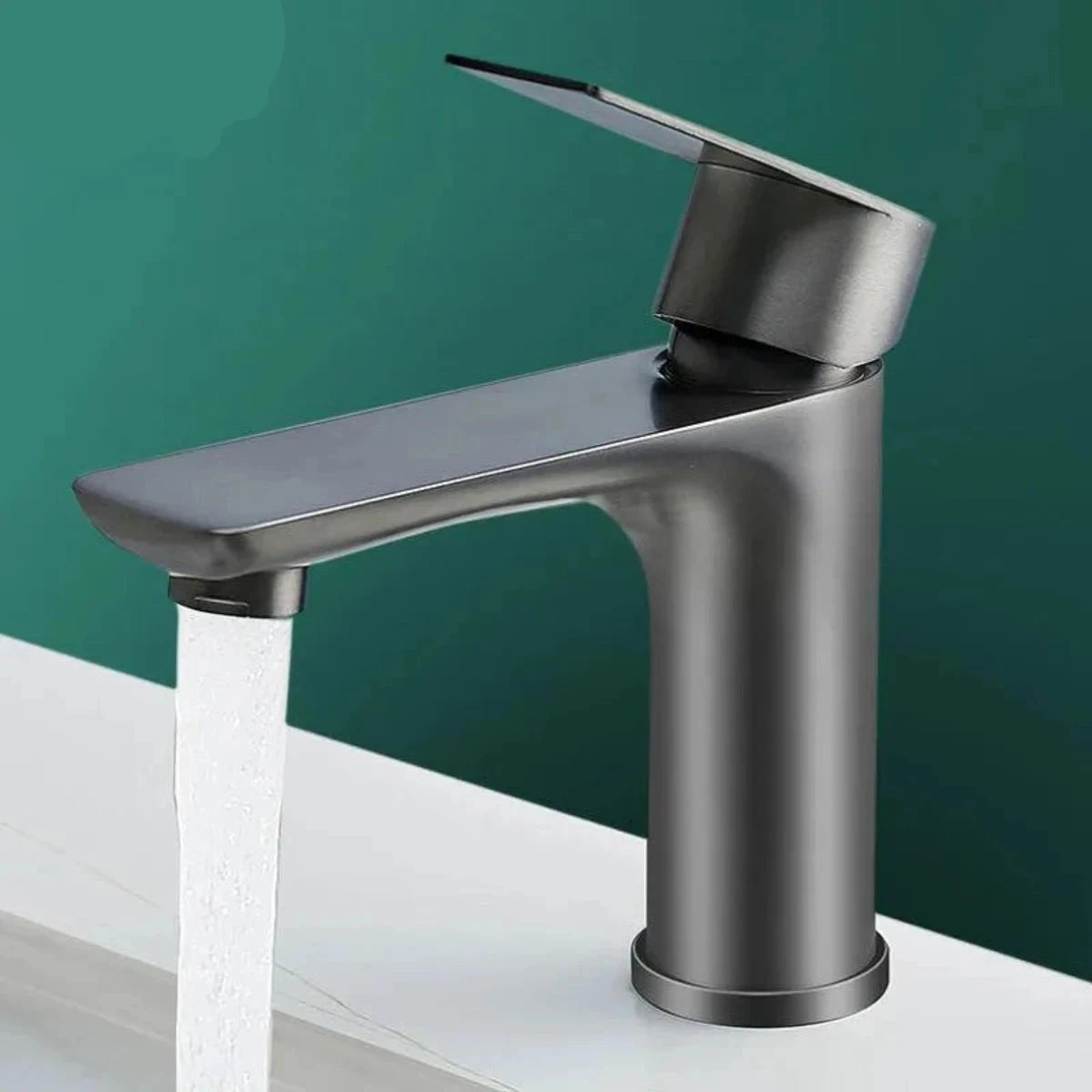 Roestvrij staal Wastafelkraan Olivier