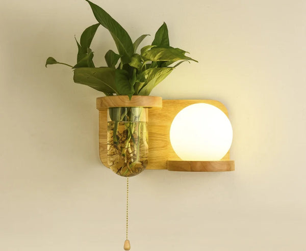 Planten Wandlamp met Sfeer