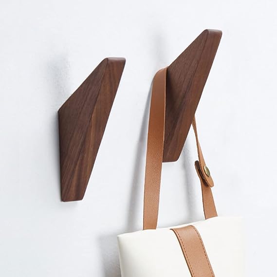 Wooden Wall Hook Gemonteerde Kapstok