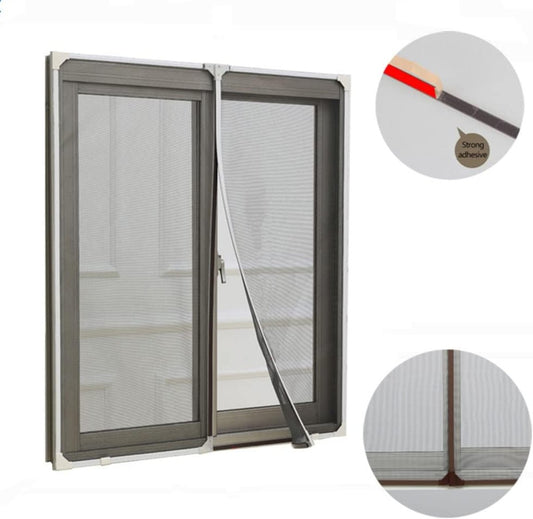 Muskietennet Raam Zwart