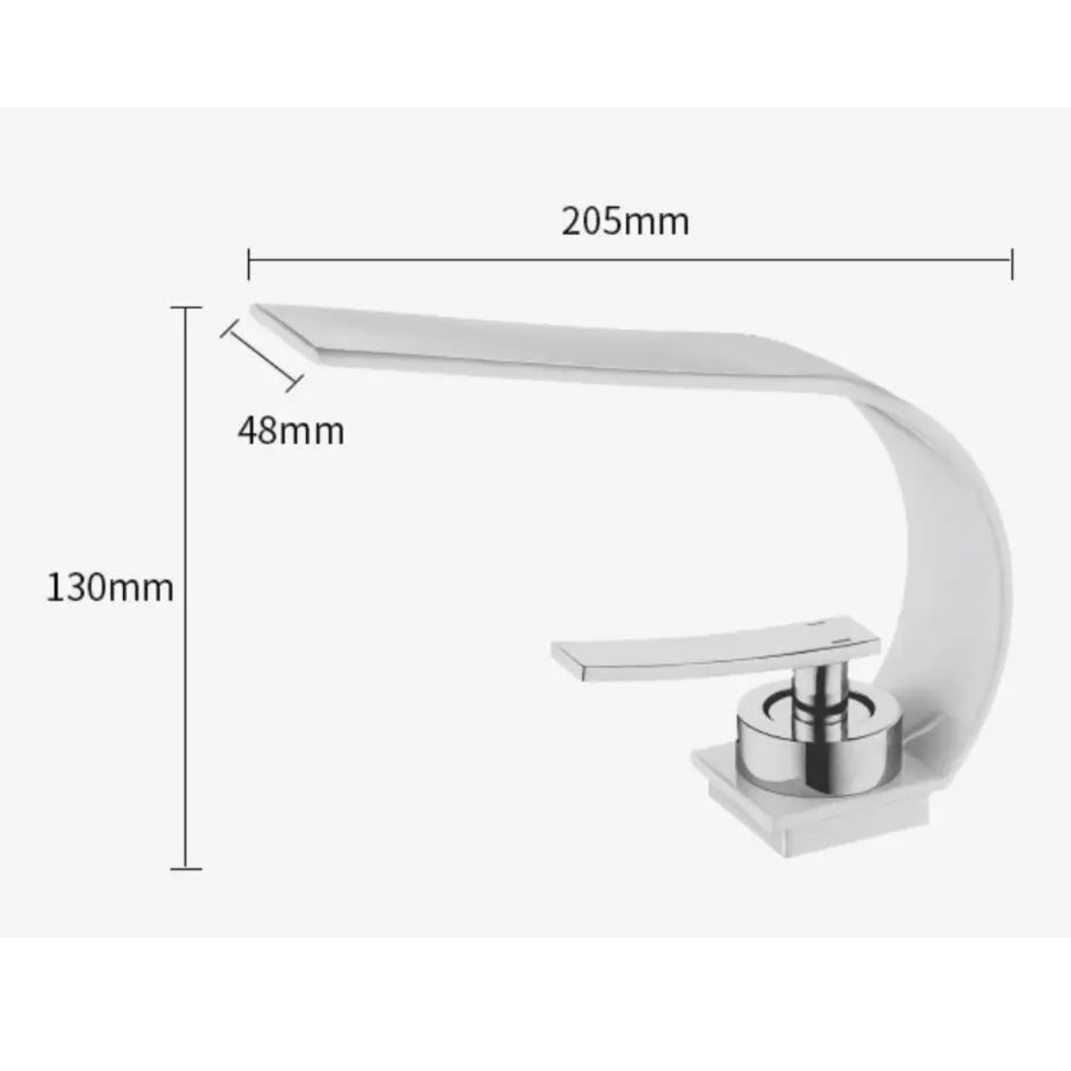 Waterval Wastafelkraan Dean