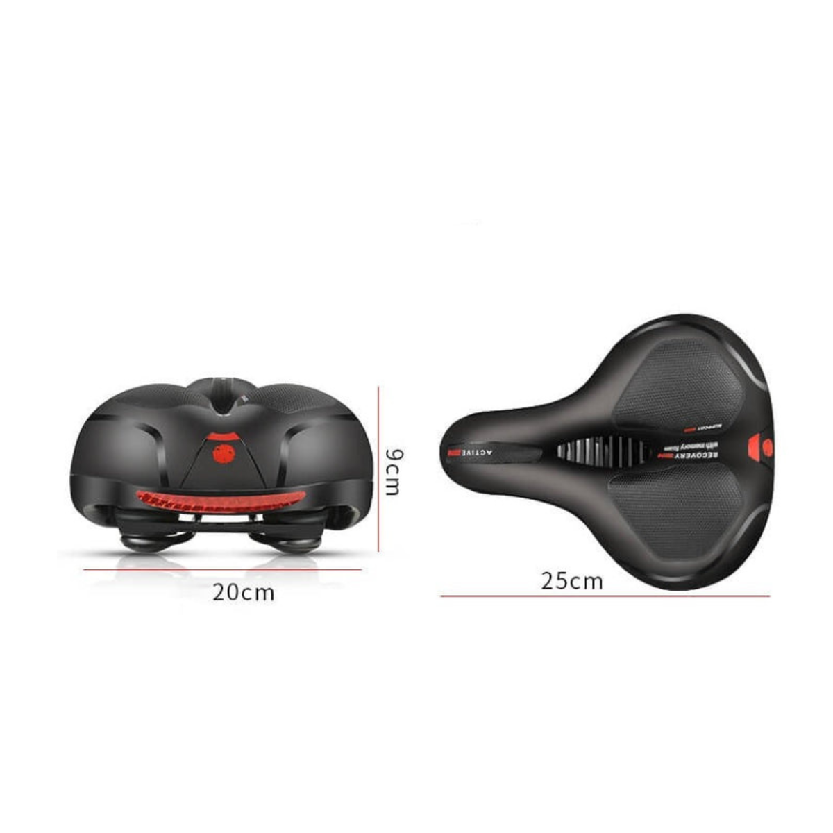 Zadel Comfort Ademend