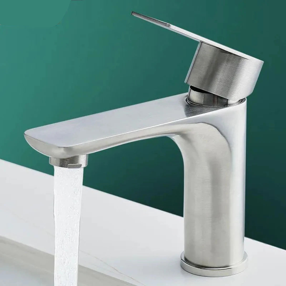 Roestvrij staal Wastafelkraan Olivier