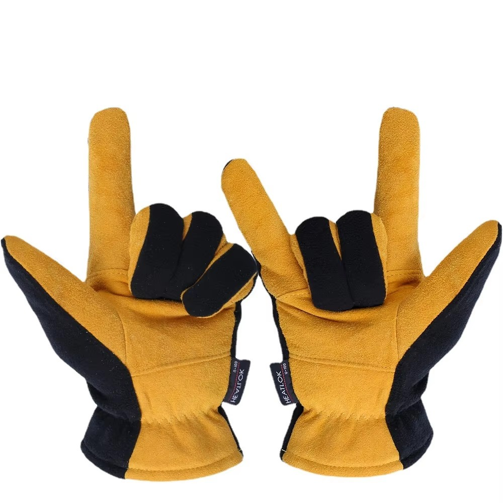 Winter Warme Leren Tuinhandschoenen van hoge kwaliteit