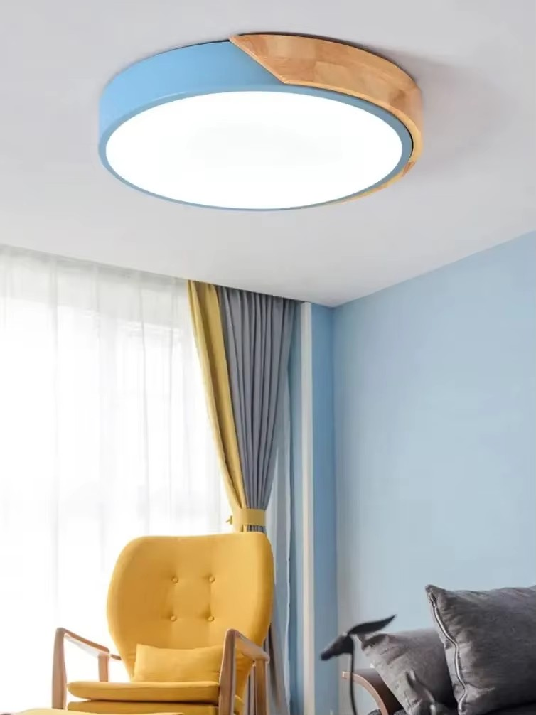 Blauwe Plafond Lamp