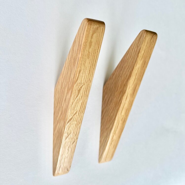 Wooden Wall Hook Gemonteerde Kapstok