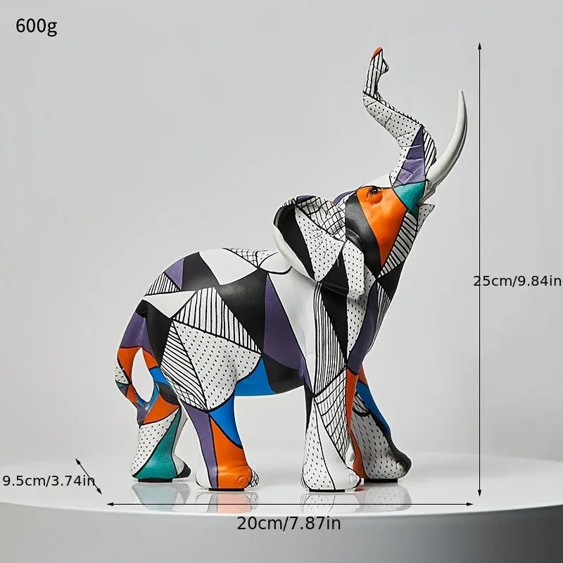 Mosaic Majesteit Olifant Beeldje