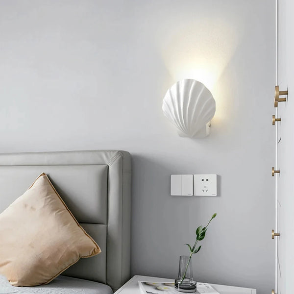 Zee Schelp Wandlamp voor Tuin