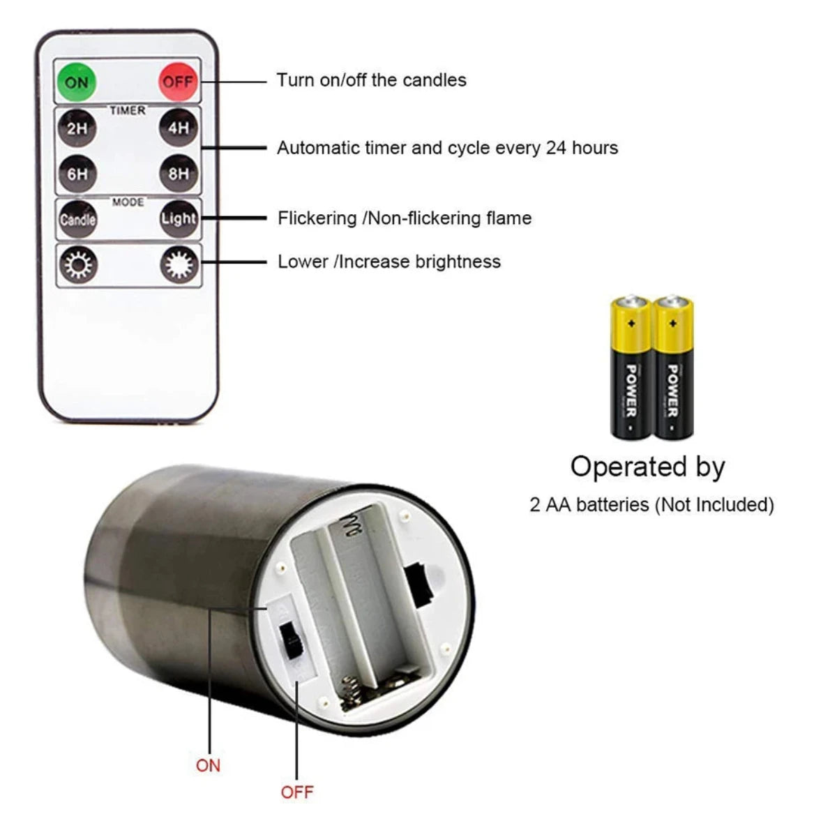 Rookvrij Kaarsen Seppe