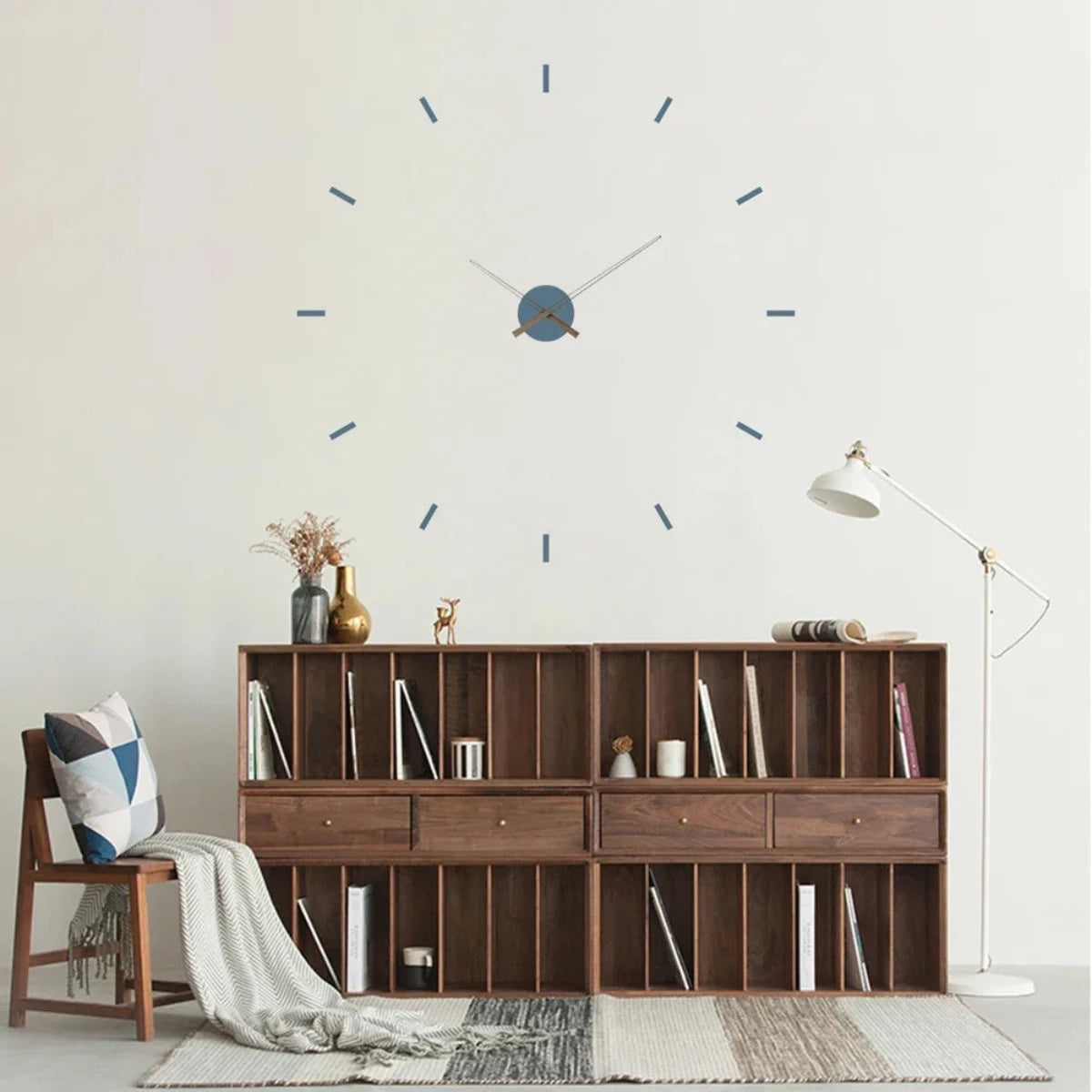 Abstract Vintage Wandklok Faye