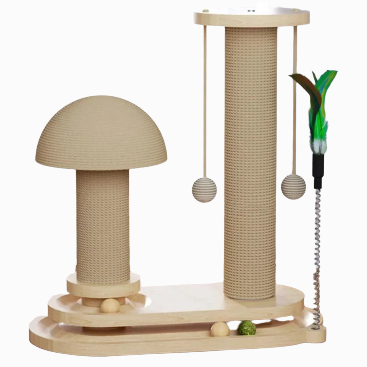 Houten Krabpaal Nala