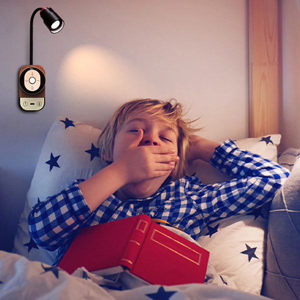 Flexibele LED Leeslamp – Magnetisch Nachtlampje voor Nachtkastje & Studie