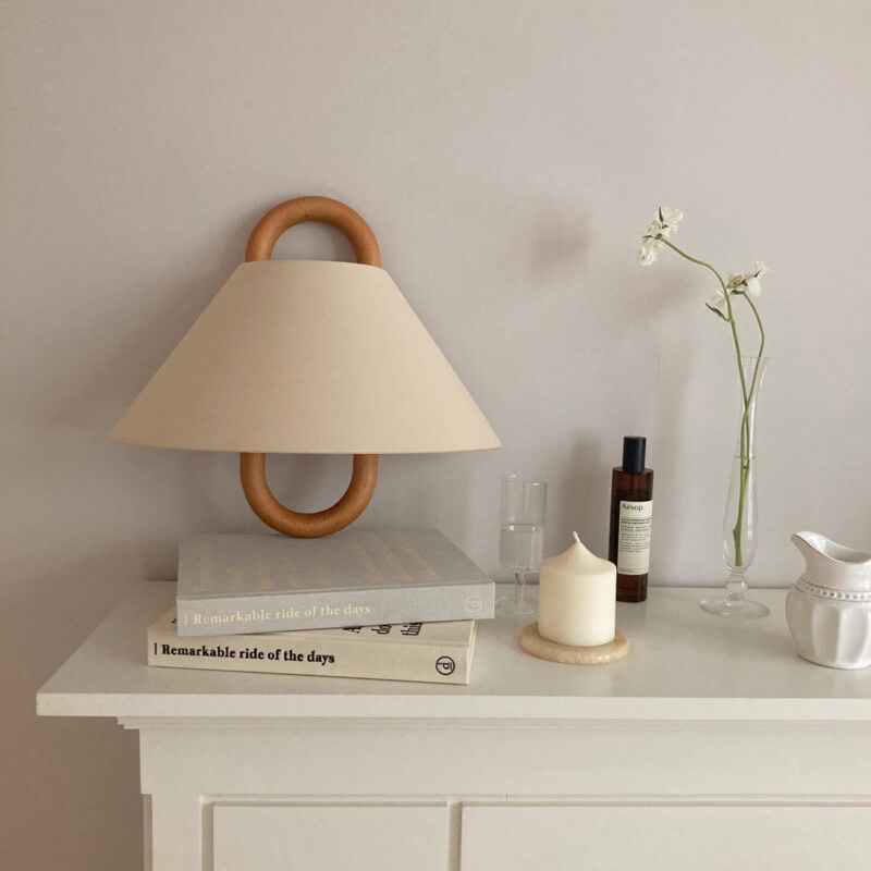 Moderne Originele Massief Houten Geplooide Halve Cirkel