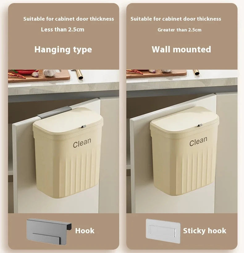 Slim Hangende Keukenbak Met Deksel