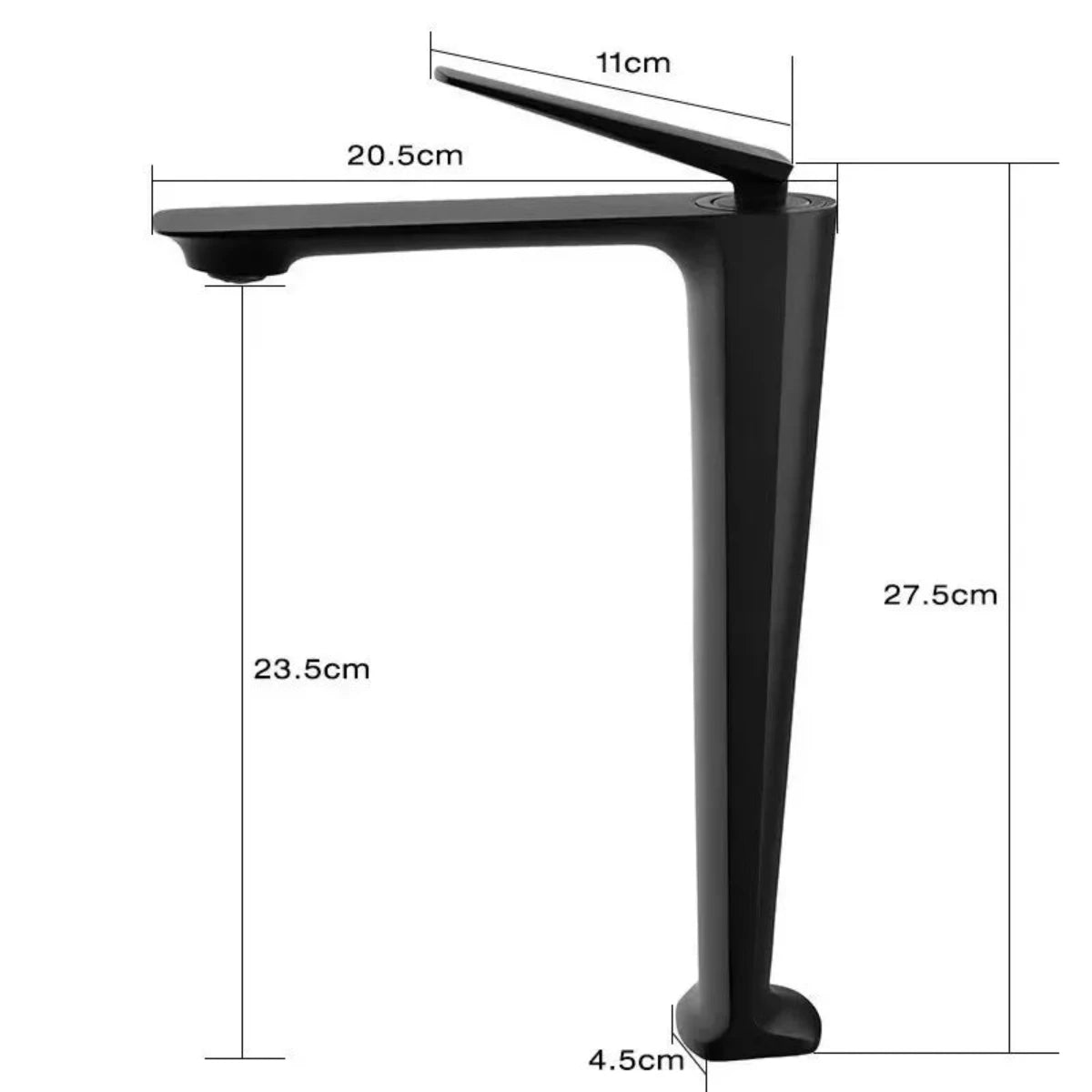 Gemakkelijk te installeren Wastafelkraan Bobby