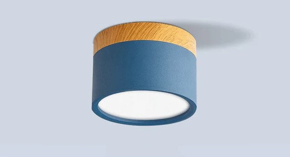 Blauwe Plafond Lamp