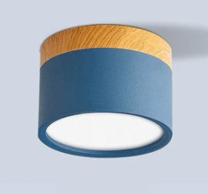 Blauwe Plafond Lamp