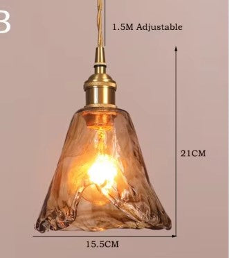 Japanese Brass Hanging Hanglamp