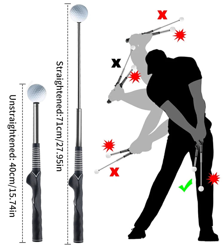 Golf Swing Trainer voor Perfectie