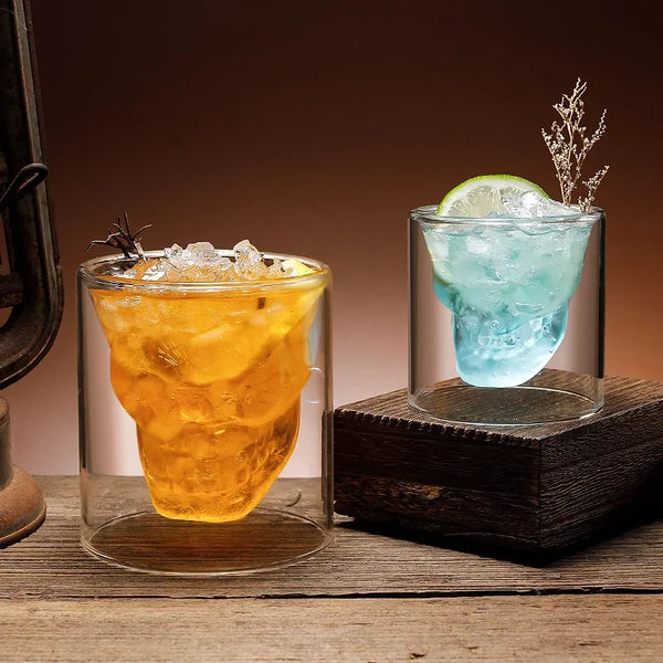 Doomed Skull Shot Glas
