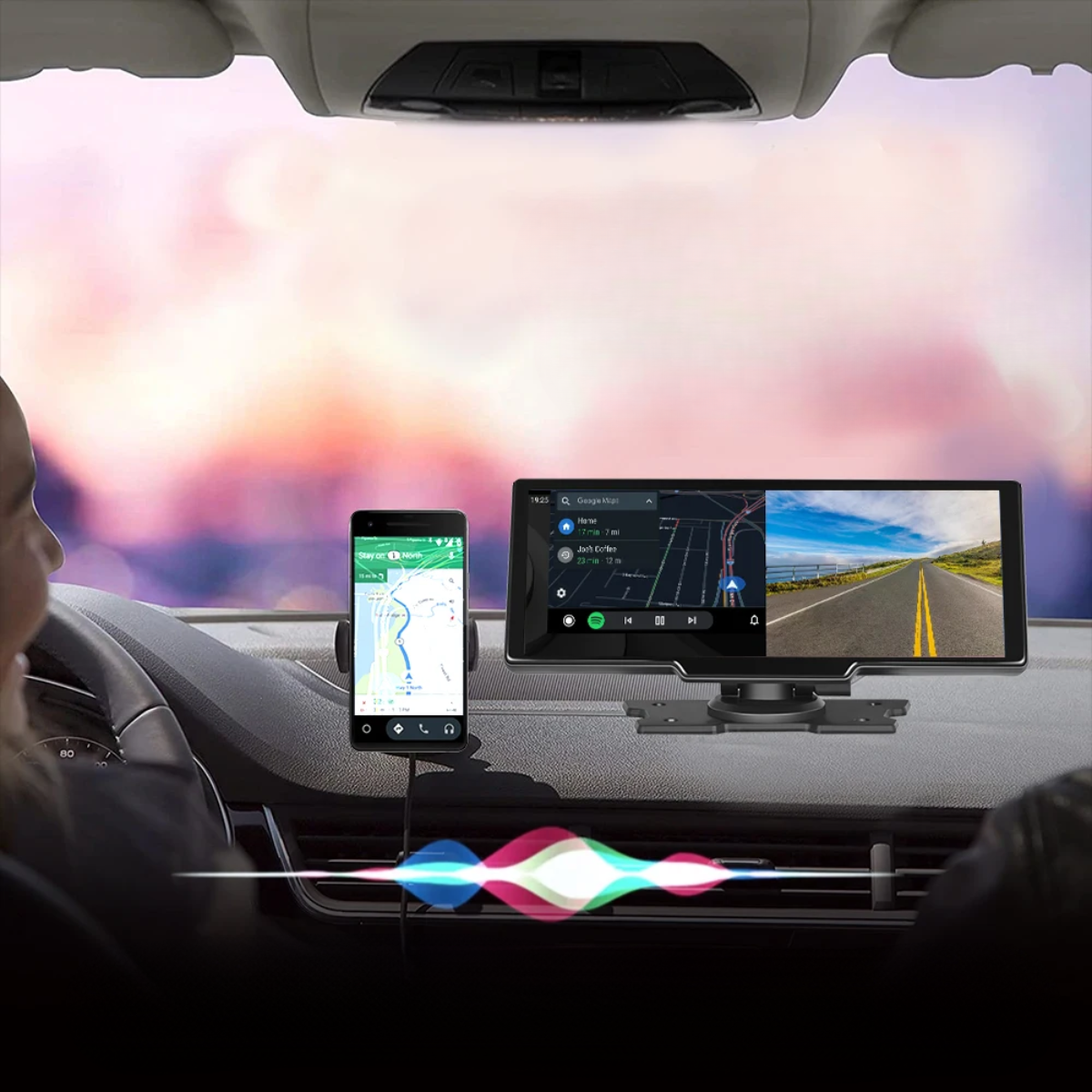 Wireless Carplayscherm Wolf