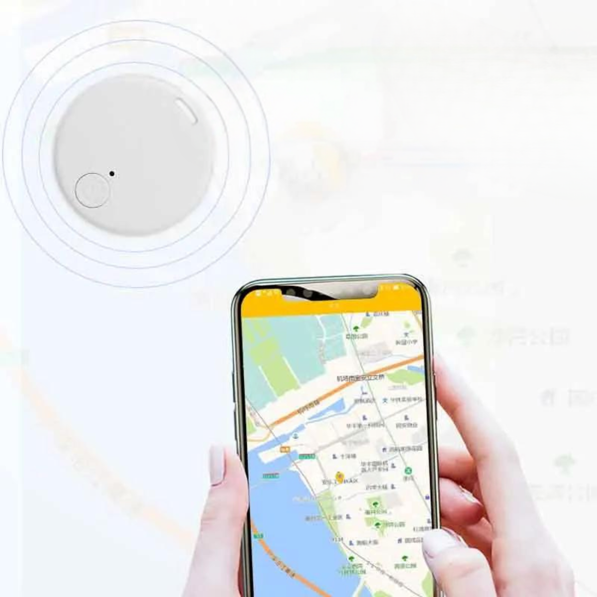 Android-compatibele GPS-tracker Jim