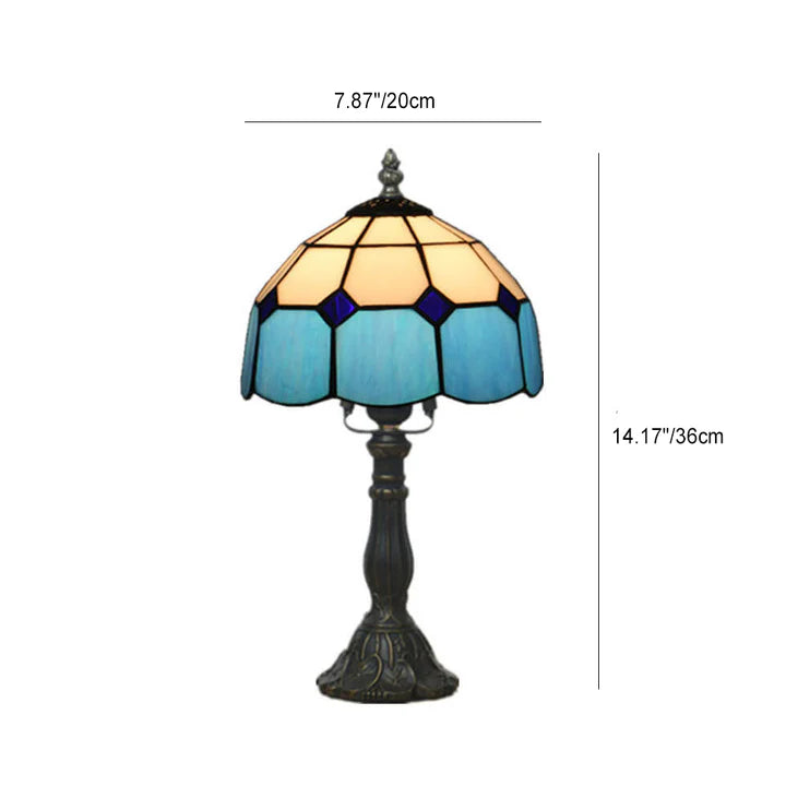 Mediterrane Tiffany Tafellamp