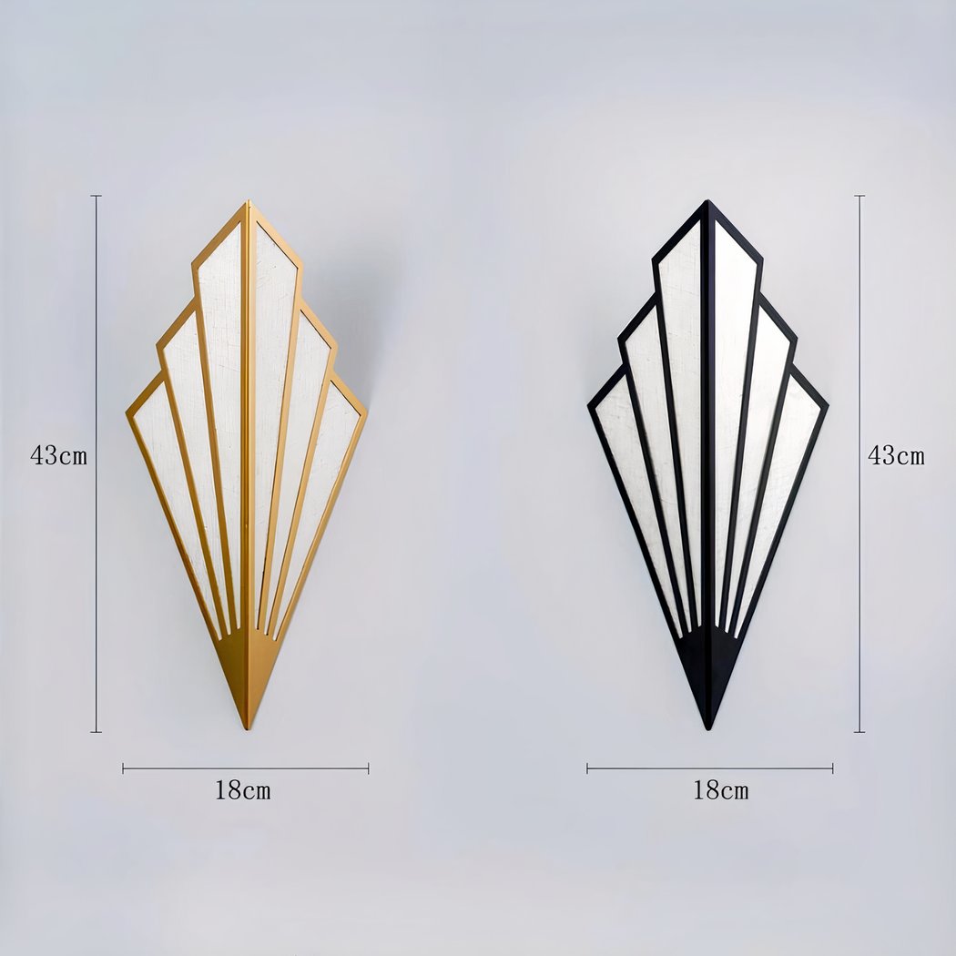 Geometrie Moderne Ledijzeren Wandlampen