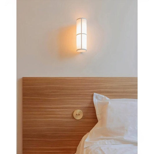 Wabi Sabi Stoffen Wandlamp