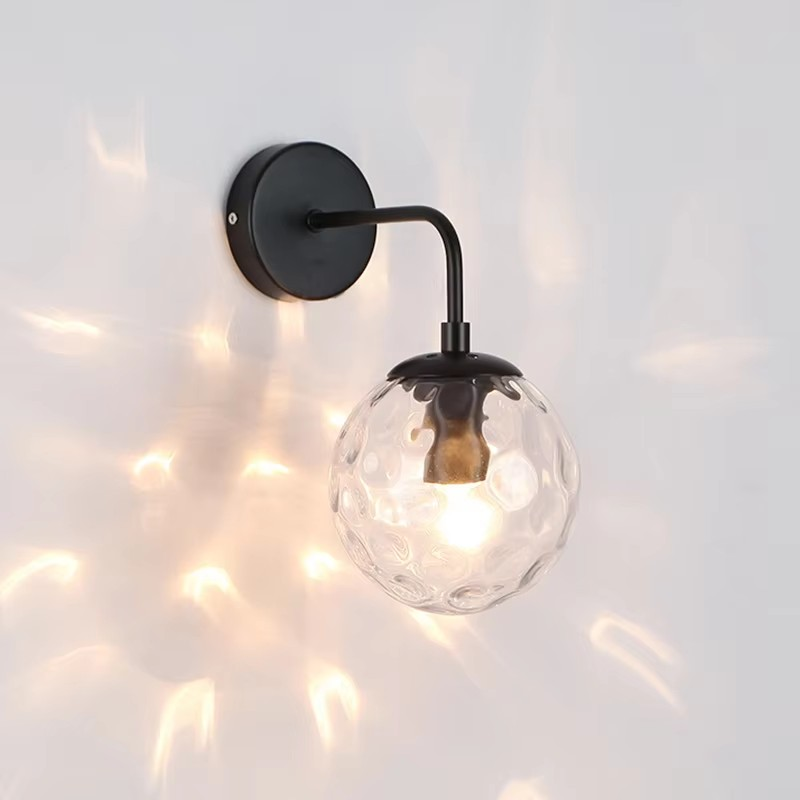 Glazen Wandlamp Sierlijk Sconce