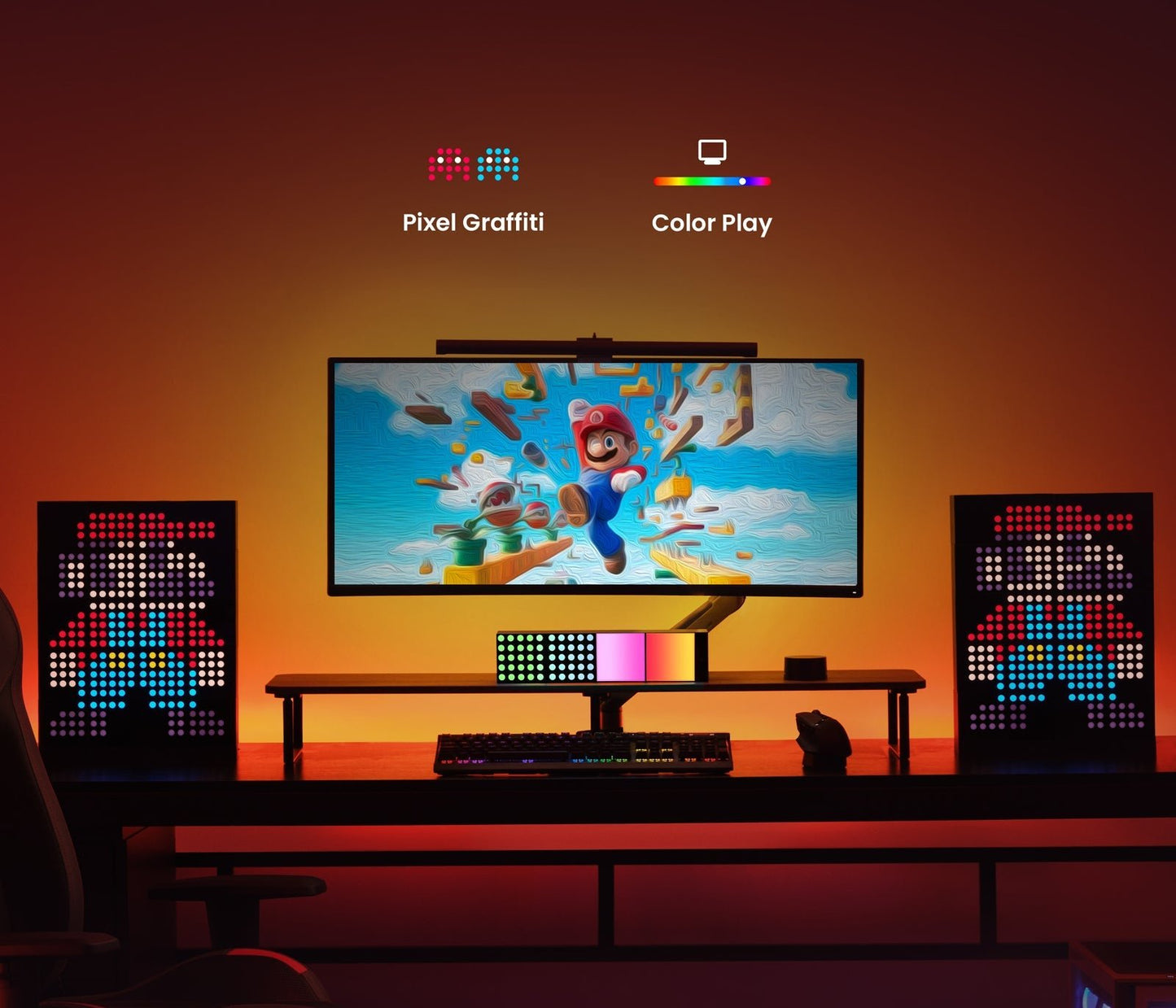 RGB Kubus Slimme Lamp Aanpasbare Tafellamp