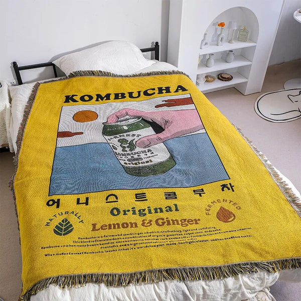 Kombucha Kunst Deken
