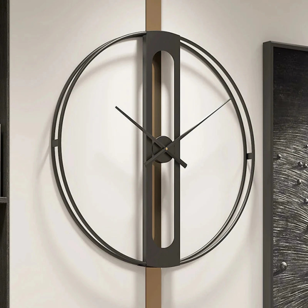 Elegant Metaal Wandklok Lois