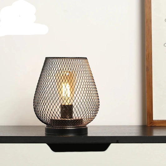 Holle Kooi Industriële Stijl en Sfeervolle Accentlamp