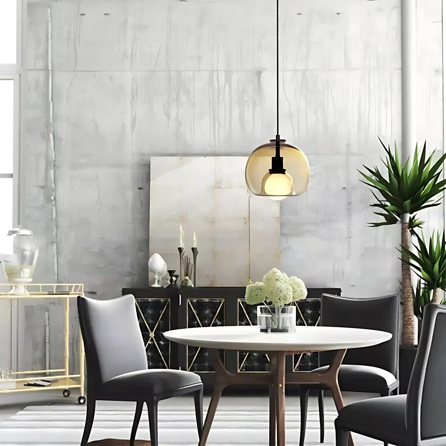 Concave Bottom Bal Hangende Lampen