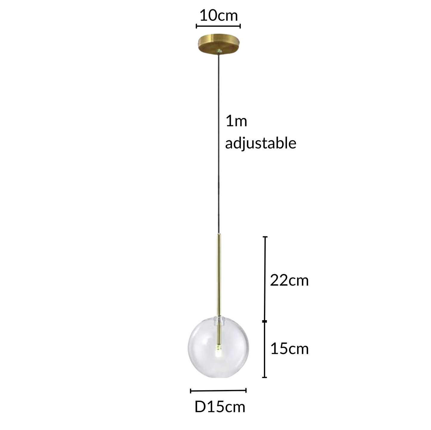 Snoer Hanger Ball Lamp