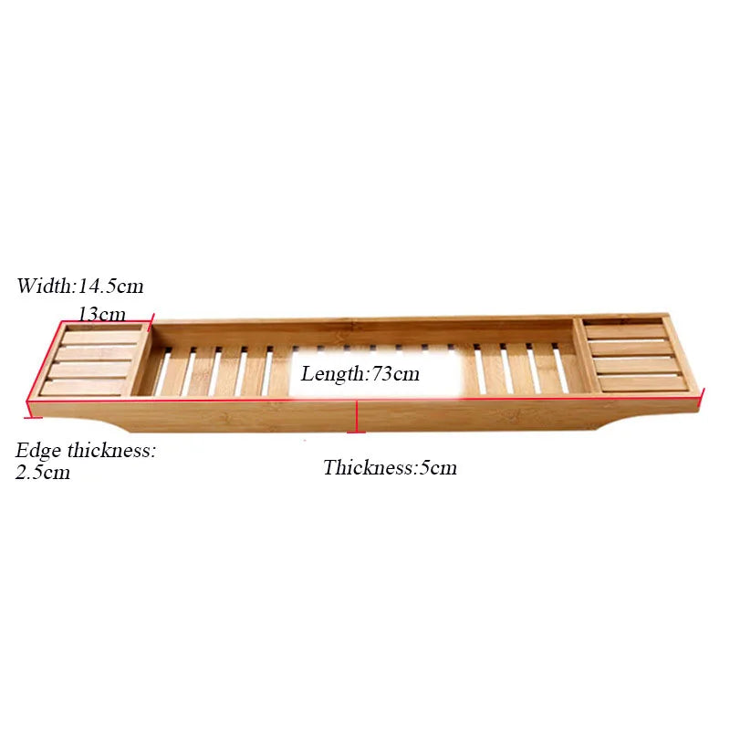 Bamboo Luxe Badkuip Organizer Caddy