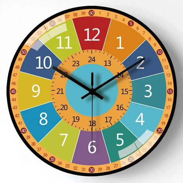 Vroegschoolse Educatie Wandklok