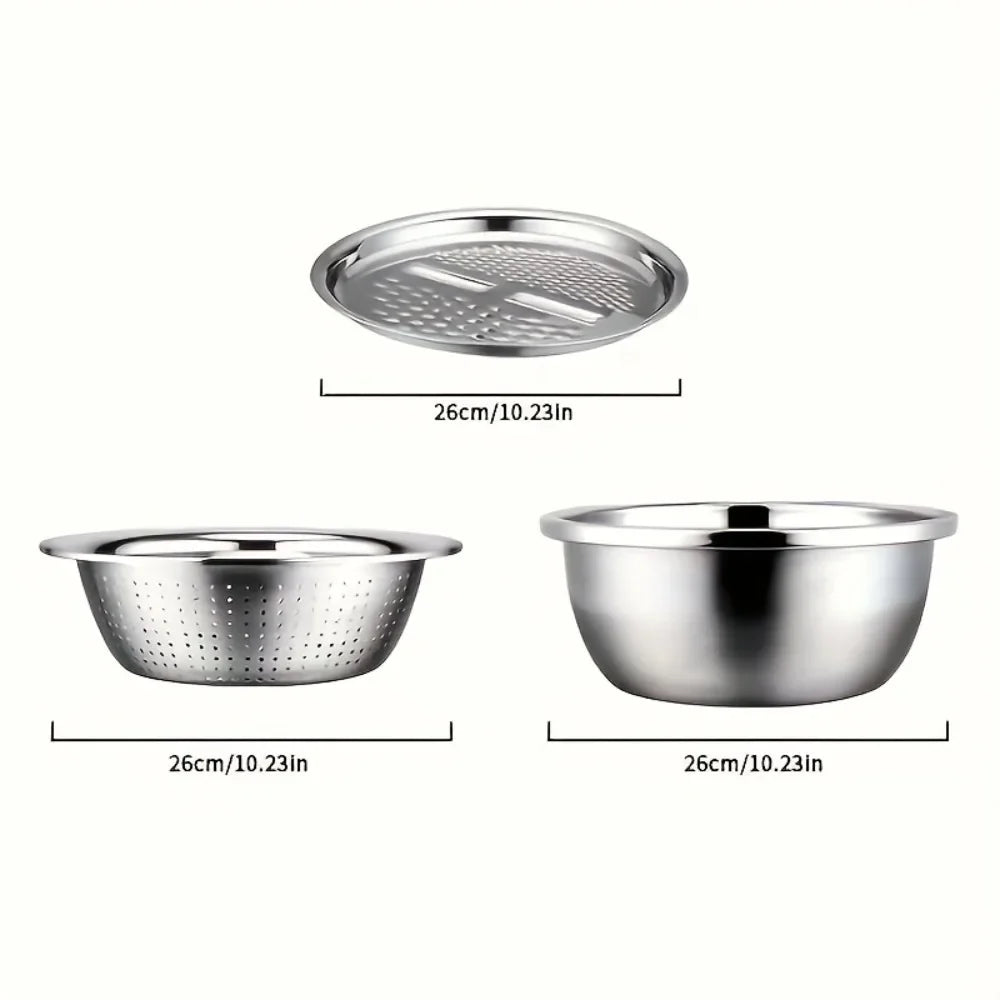 3-in-1 Groente Snijder Set
