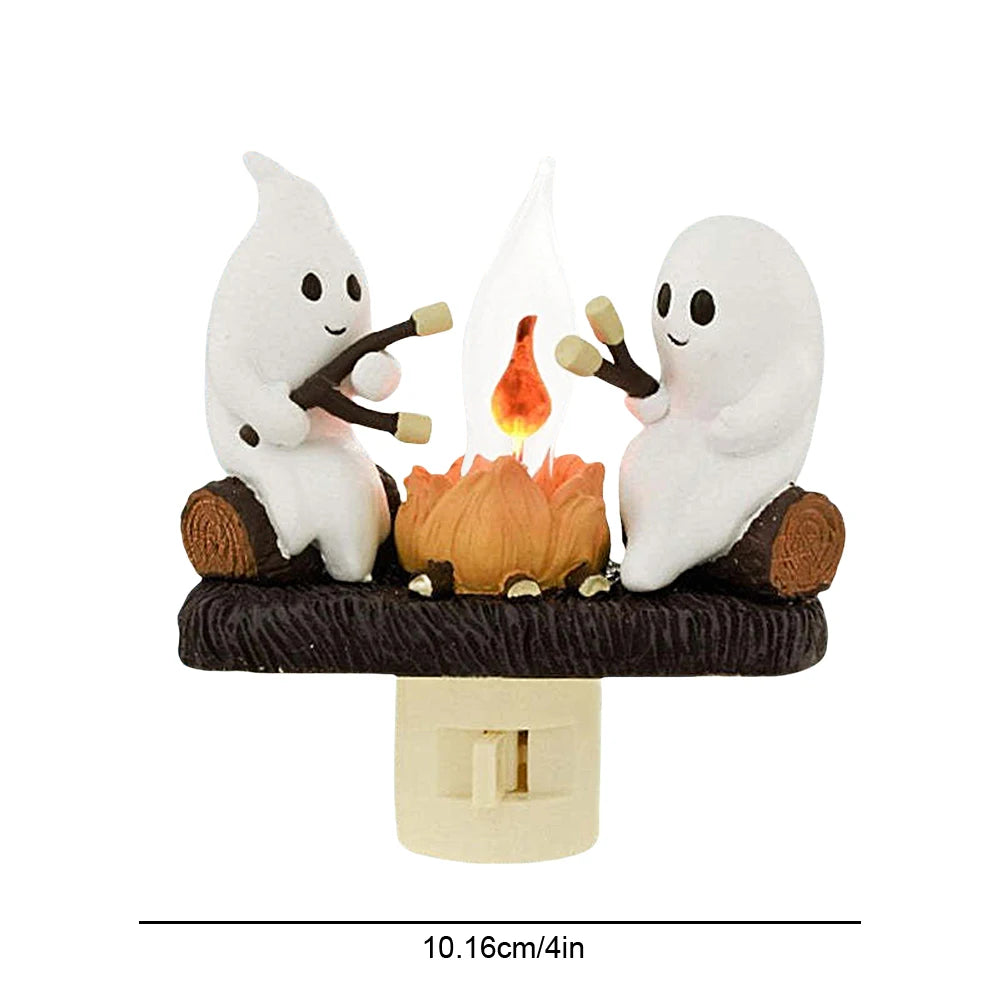 Spookachtig Kampvuur Nachtlampje