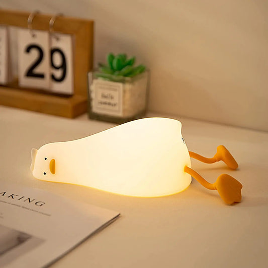 Luie Eend Vorm LED Lamp Voor Baby