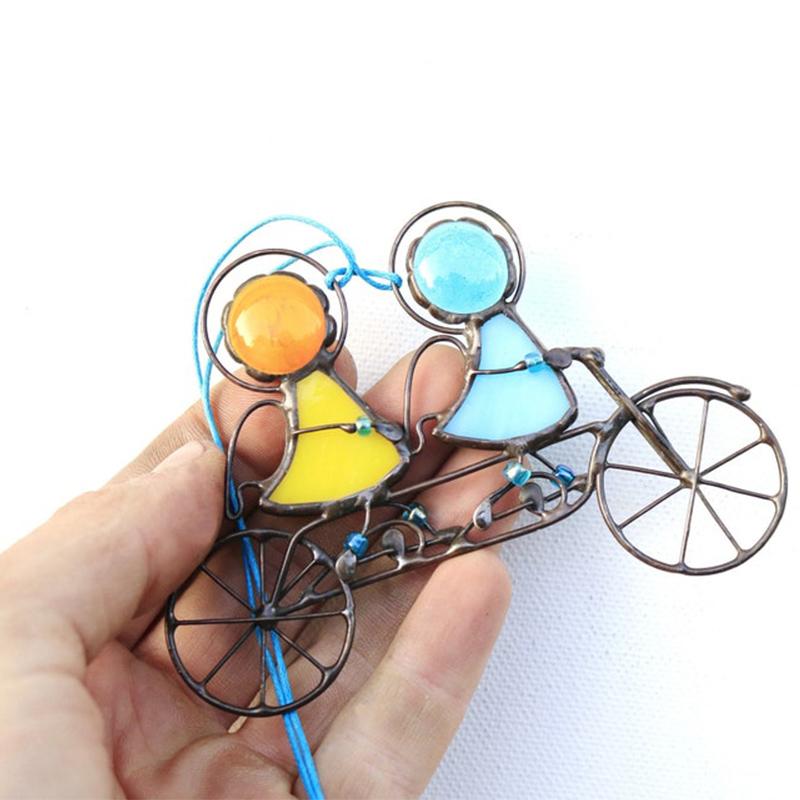Geglazuurde Metallic Sun Catcher Raamkunst