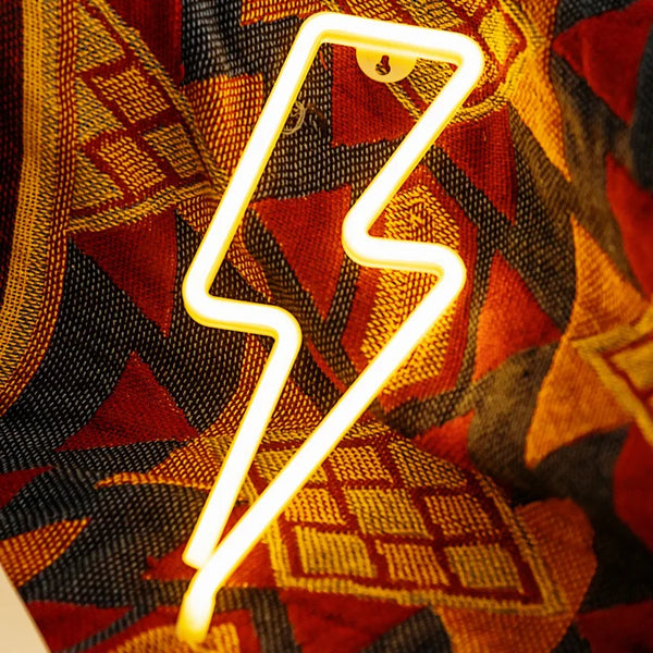 Bliksem Neon LED Lamp