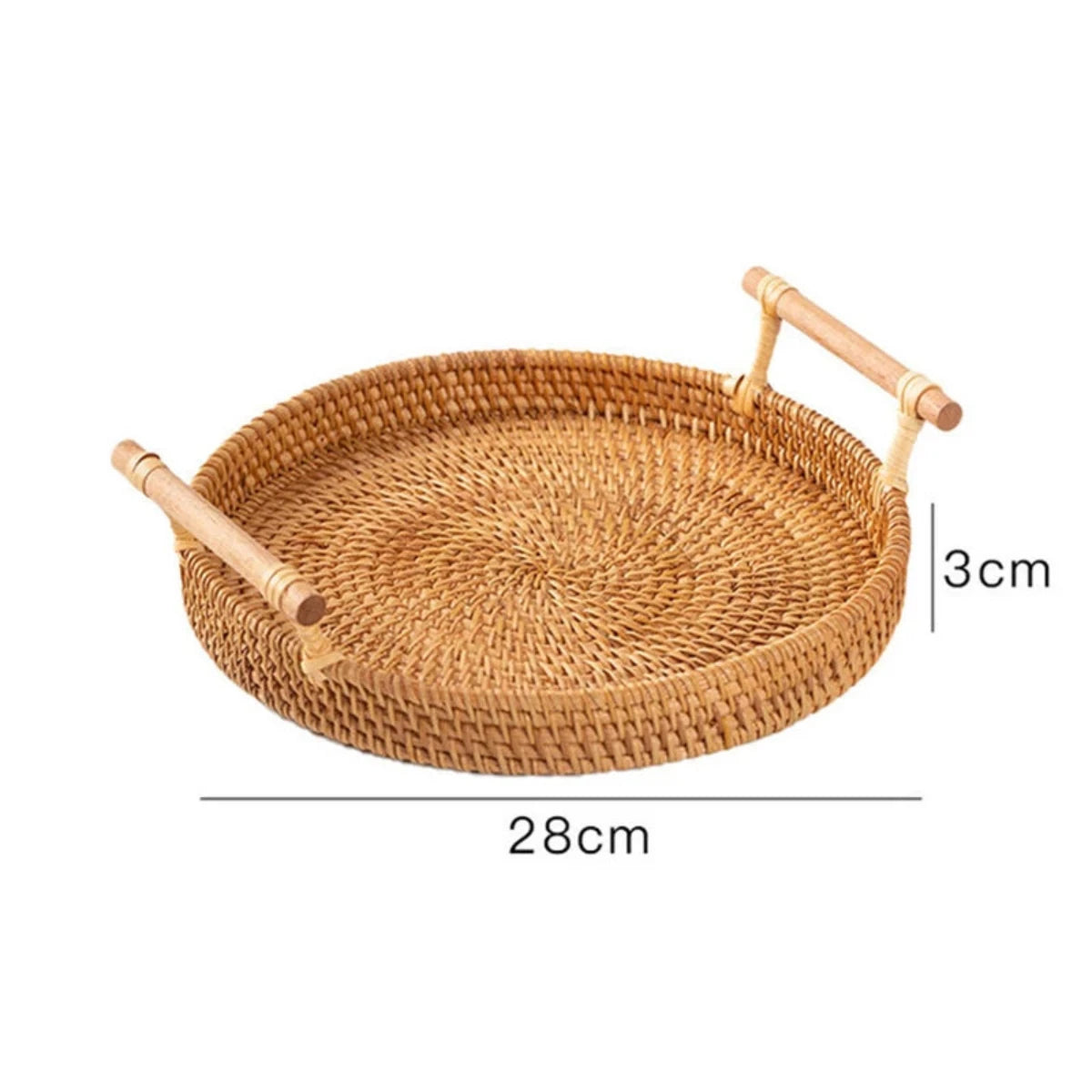 Handgemaakt Dienblad Rotan