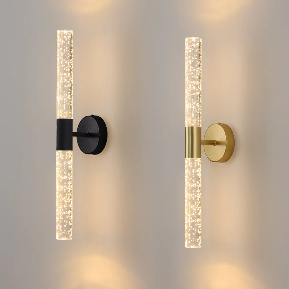 Bubble LED Wandlamp met dubbele kop