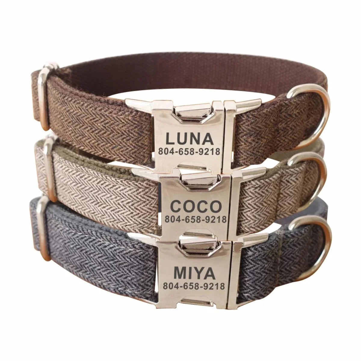 Halsband Ivy | Personaliseerbaar Naamplaat